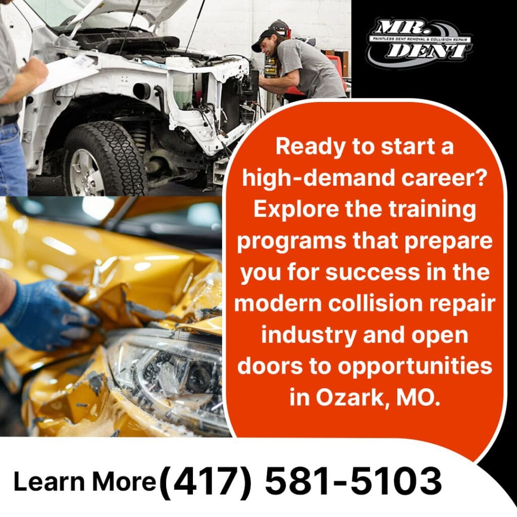 Training programs for collision repair industry.
