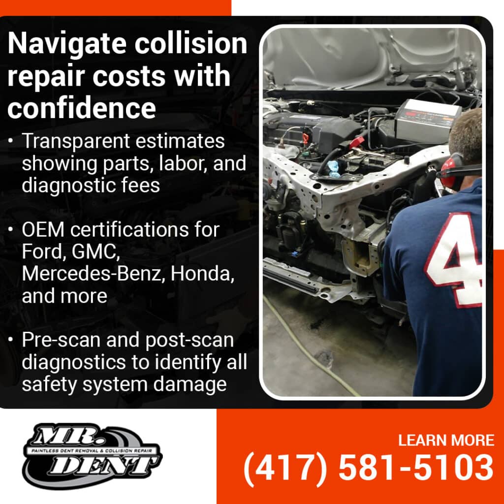 collision repair costs